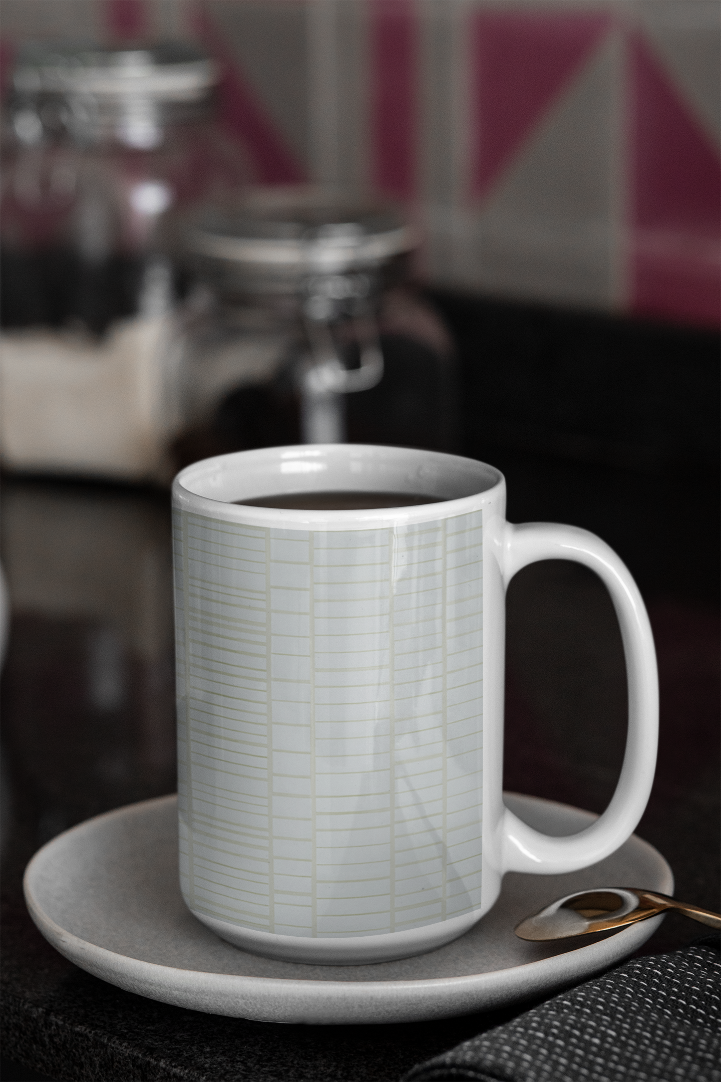Brunner Mid Century Mod Style Mug