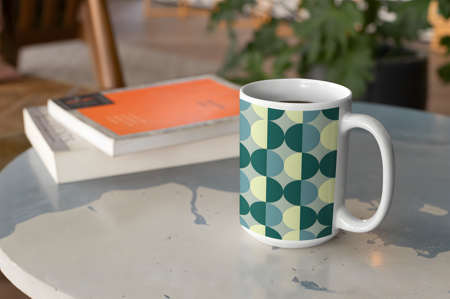 Spoval Mid Century Modern Style Mug