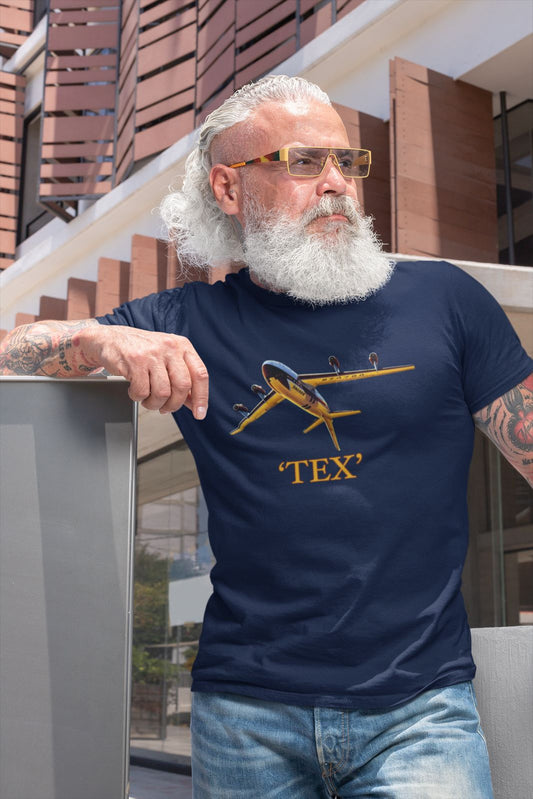 Tex Johnston Barrel Roll Unisex t-shirt