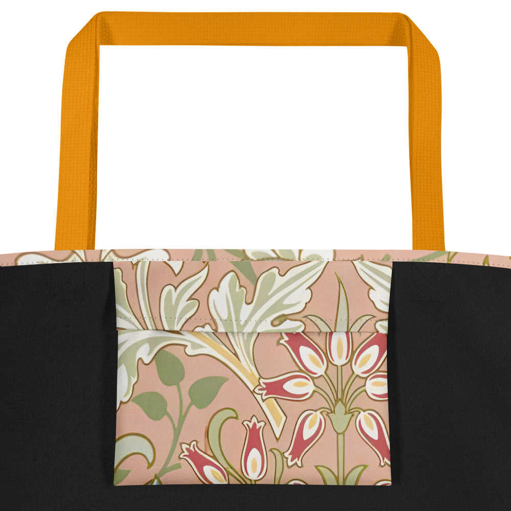William Morris Hyacinth Floral Pattern Tote bag LARGE