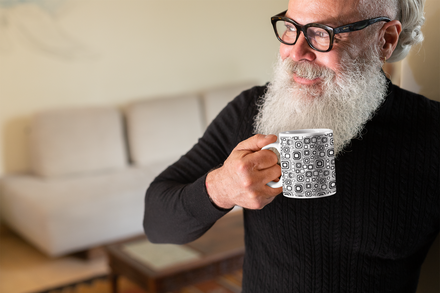 Piedmont Mid Century Modern Style Mug