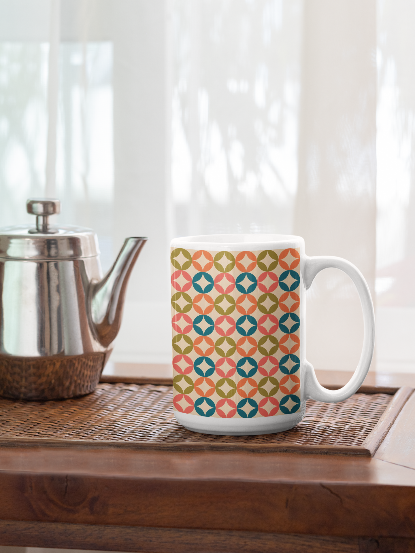 Constellation Mid Century Mod Mug