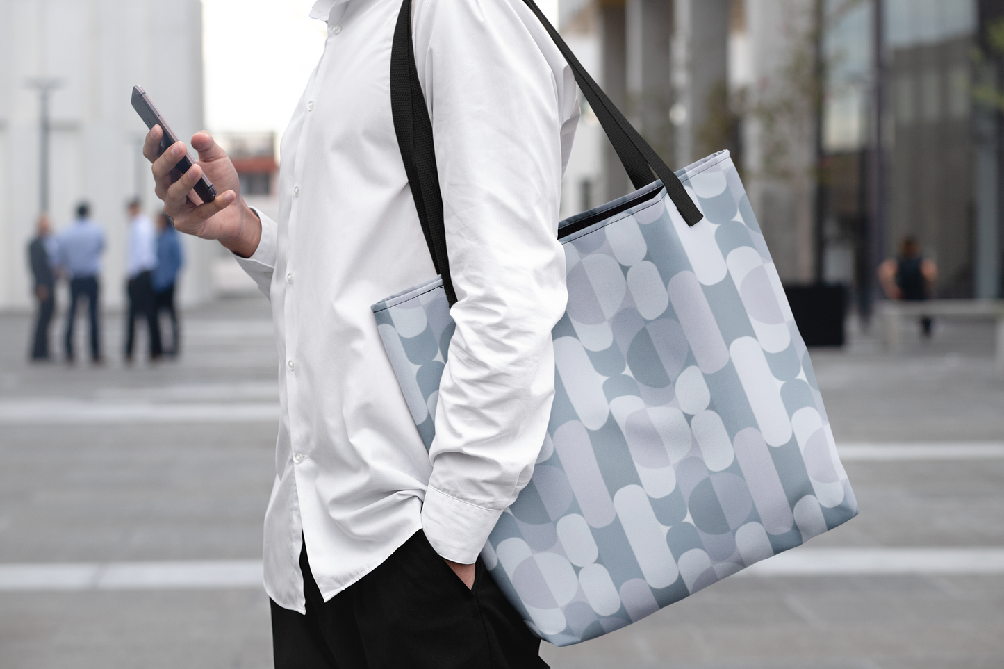 Thorndyke Mid-Century Modern Tote Bag LARGE