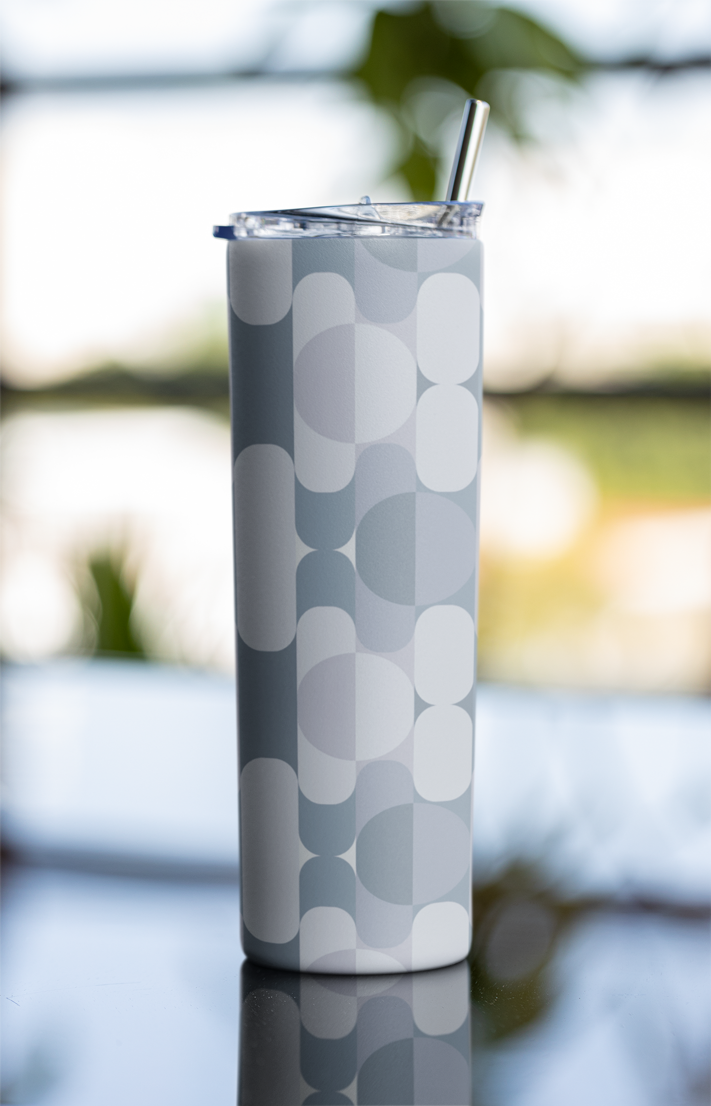 Thorndyke Mid-Century Modern Stainless steel tumbler