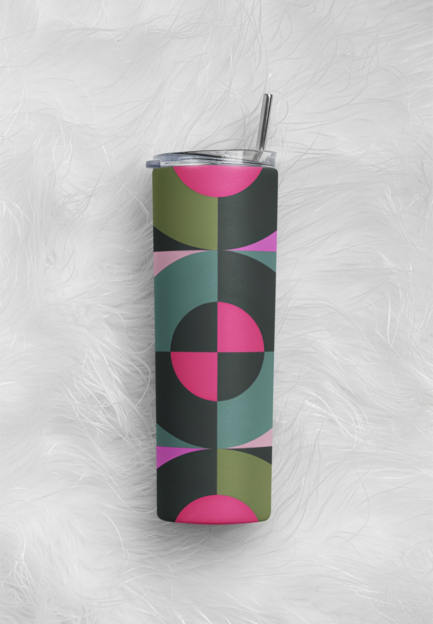 Squark Mid Century Modern Style Stainless steel tumbler
