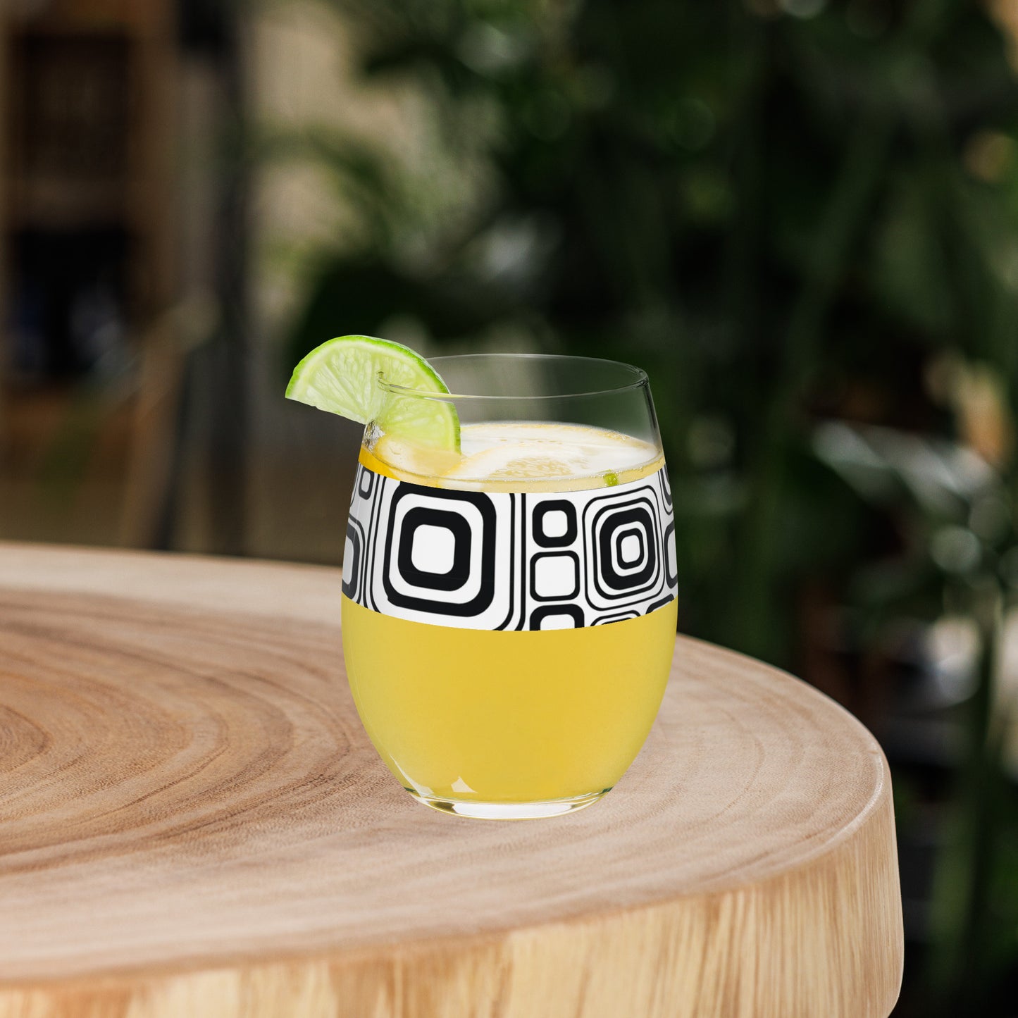 Piedmont Mid-Century Modern Stemless wine glass