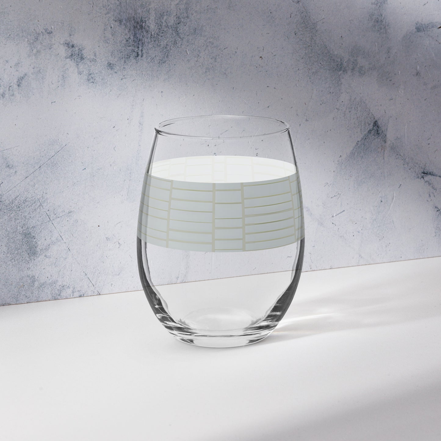 Brunner Mid-Century Modern Stemless wine glass