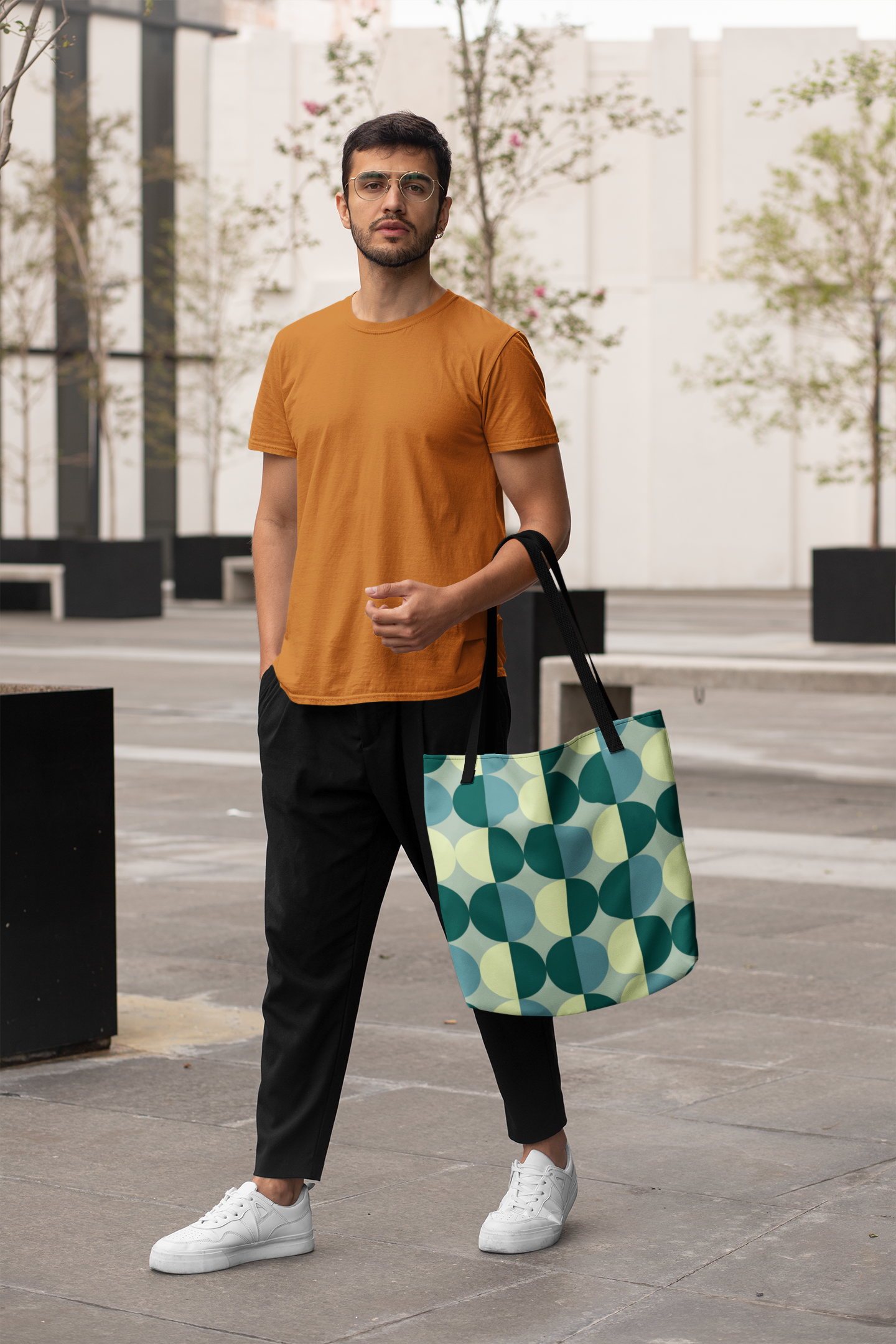 Spoval Mid Century Modern Style Tote bag MEDIUM