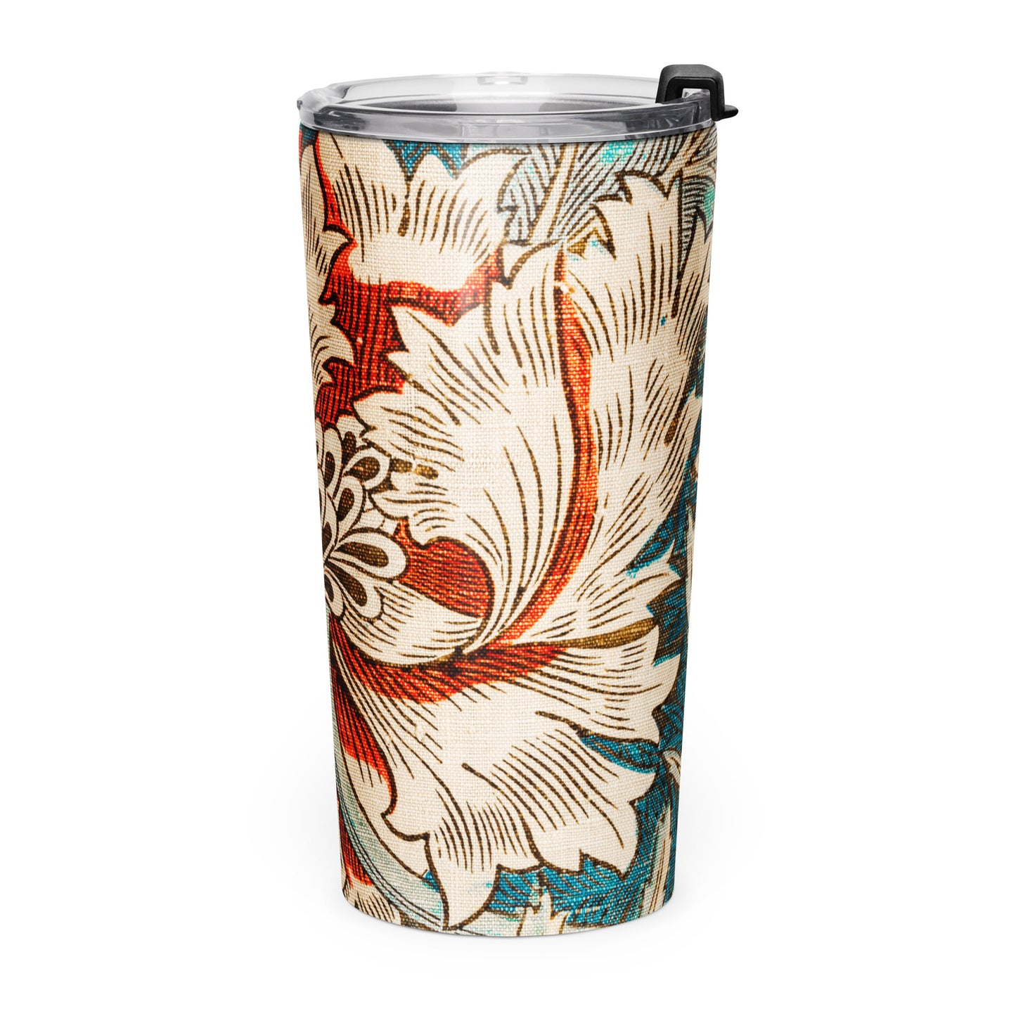 William Morris' Honeysuckle Floral Print Tapered stainless steel tumbler
