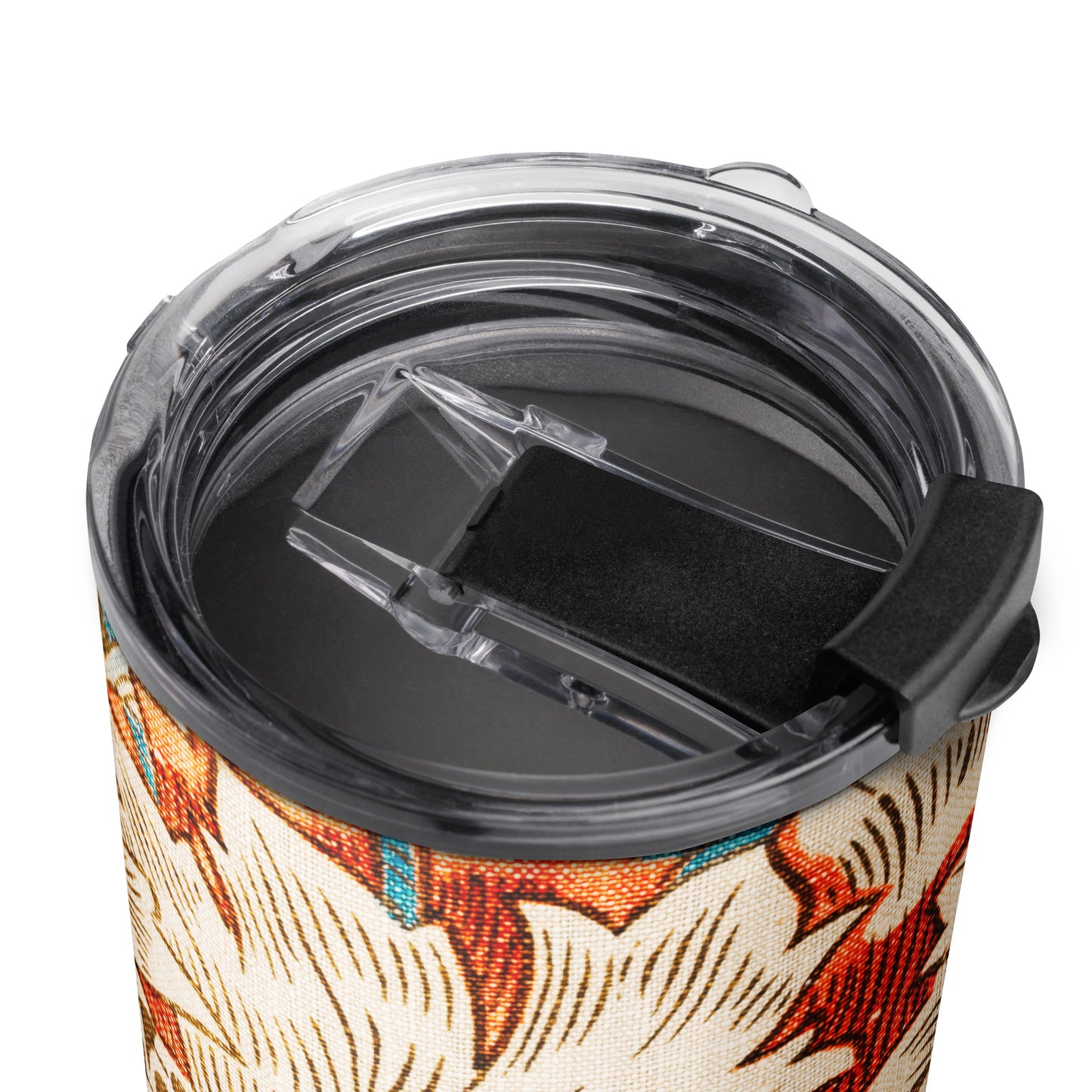 William Morris' Honeysuckle Floral Print Tapered stainless steel tumbler