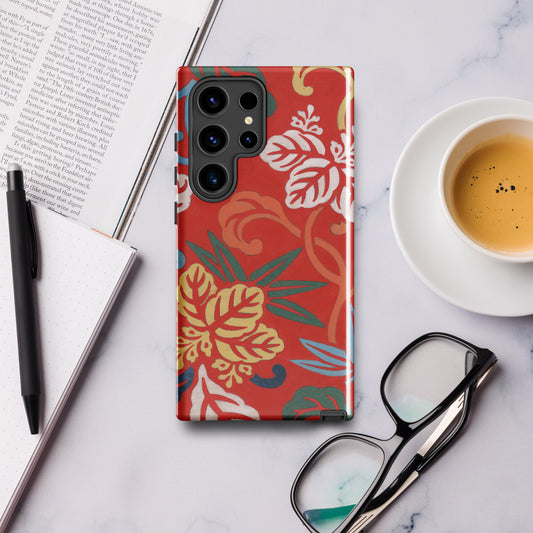 Pawlonia Arabesque Vintage Floral Pattern Tough case for Samsung®
