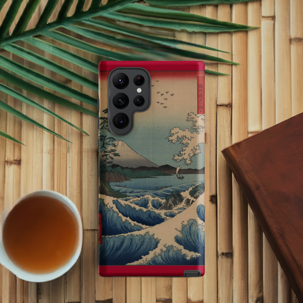 Japanese Vintage Suruga Bay Waves Tough case for Samsung®