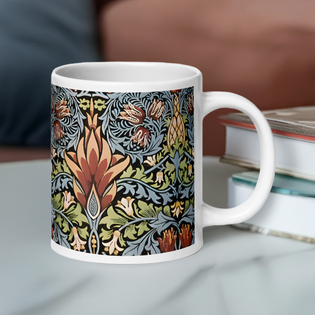 William Morris Snakehead Textile Mug