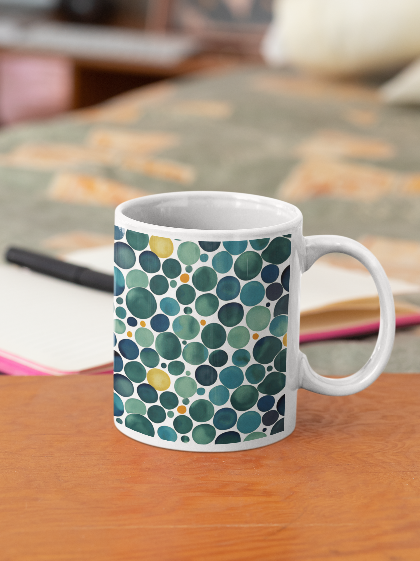 Spebbles Mid Century Mod Style Mug